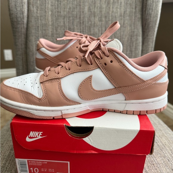 Nike Dunk Low Rose Whisper Size 10 - Picture 5 of 8